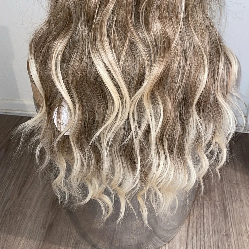 Synthetic Wig- 24"- Lace Part Wig- Brand New- Brown and Blonde Mix #A - Picture 3 of 12
